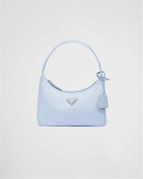 prada reedition blue|Light Blue Prada Re.